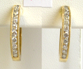 Diamond Earrings .75 Ct.tw