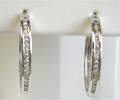 Diamond Earrings .50 Ct.tw