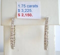 Diamond Earrings 1.75 Ct.tw