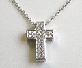 .45 Ct.tw KC Diamond Cross