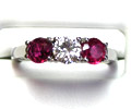 Diamond & Rubies Ring