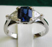 Sapphire & Diamonds Ring