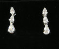 1 Ct. Pear Diamond Earrings 