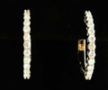 .75 Ct. tw Diamond White Gold Earrings