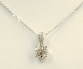.70 Ct.tw VS Round Diamond Necklace