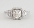 18K White Gold 1.88 Ct.tw Diamonds