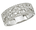 .50 Ct. tw Mercury  White Gold Diamond Ring