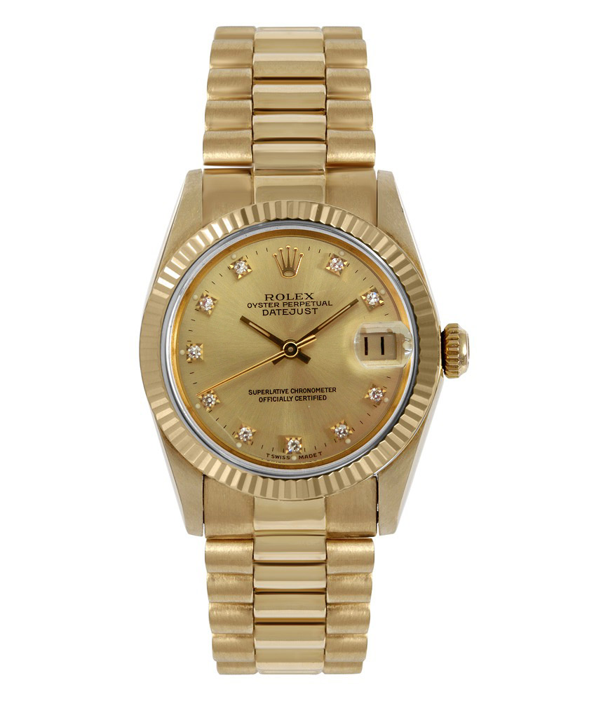 datejust gold diamond