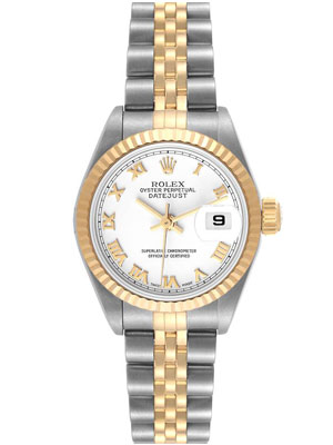 Rolex Watch Lady Datejust 79173 18k Gold Steel