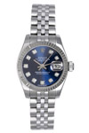 lady Datejust Blue Vignette Diamond Dial