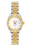 Rolex Ladies White Dial Diamonds