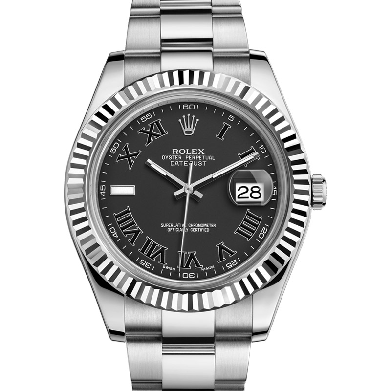 black rolex oyster perpetual datejust