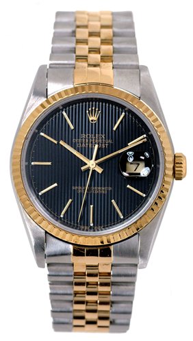 rolex datejust 16233 two tone