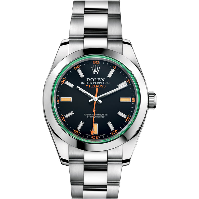 Rolex Milgauss Watch 116400 V, Rolex