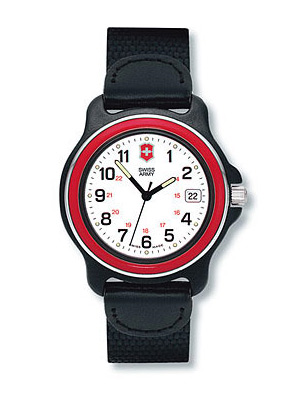 Swiss Military Watch on Swiss Army Watches  Water Resistant Black Strap Watch 24221