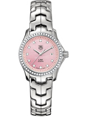 Tag Heuer Link Model Pink Dial