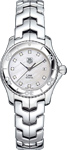 Tag Heuer Ladies steel link model diamond dial