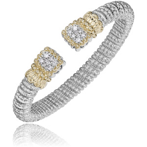 Gently worn women's Bracelet By Vahan Style 23463D08 0.34 Carats Diamonds 8 mm Wide