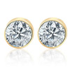 Diamond Earrings 14 Yellow Gold .80 Ct.tw