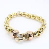 Solid Gold 18K Bracelet with Diamonds