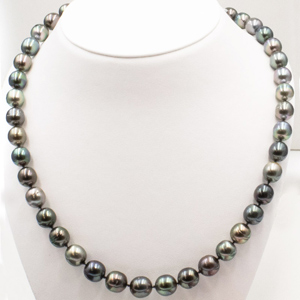 100% Natural Tahitian Pearl Necklace