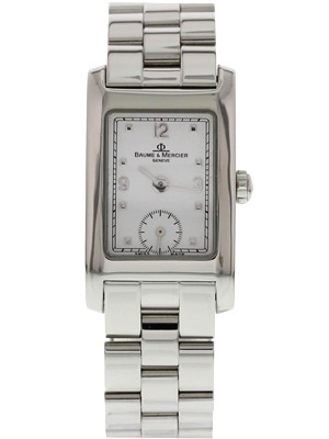 Ladies Baume & Mercier Hampton Quartz White Dial