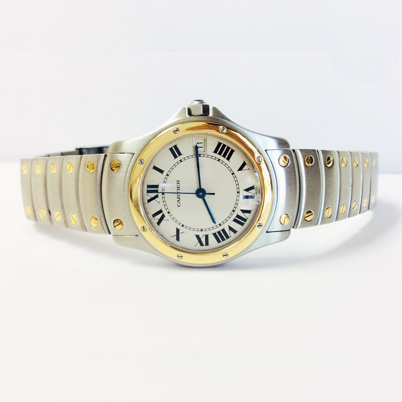 cartier santos round face