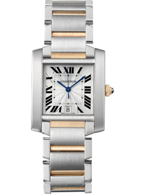 Self-winding Cartier Tank Francaise W51005Q4 Large