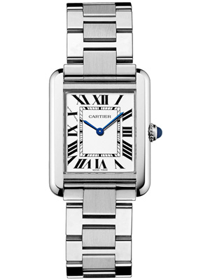 Cartier Ladies Tank Solo with Swiss Quartz Movement