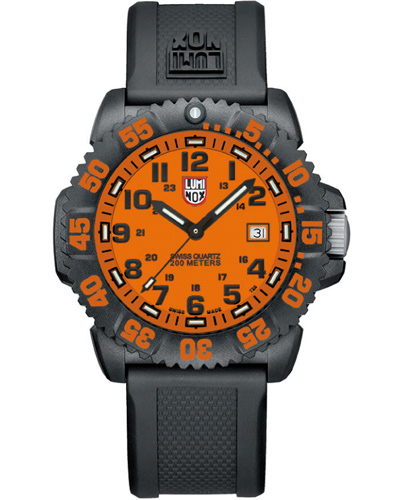 Luminox 3059 Navy Seal Colormark with Orange Dial