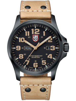 Luminox Atacama Field Quartz Watch with Leather Strap