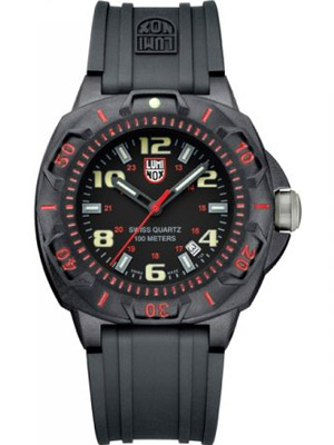 Luminox Men's 215 Sentry 0200 Black Dial With Red Markings