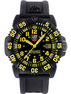 Luminox Watch 7055 | Yellow Numerals & Hands | Navy Seal