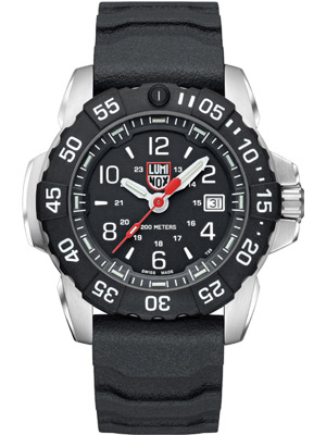 Luminox Navy Seal Steel Military Dive Watch Black Dial