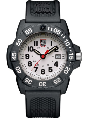 Luminox Navy SEAL Quartz White Dial