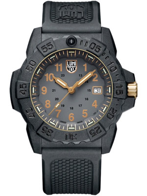 Luminox Navy SEAL 3508 Gold Holiday Edition Watch