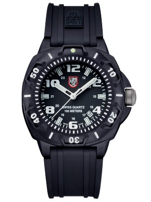 Luminox Sentry with Black Dial, White Markers and Always-on Technology