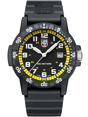 Luminox Leatherback SEA Turtle Outdoor Watch 44 mm Yellow Quartz XS.0325