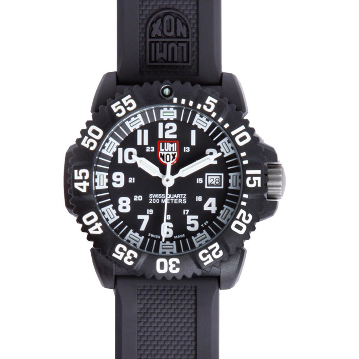 Luminox Navy Seal ColorMark with White Always Visible Hands and Markers