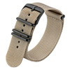 Included sand-colored strap