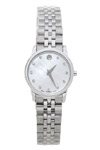 Ladies Movado Diamonds Mother of Pearl Dial Stainless Steel Quartz