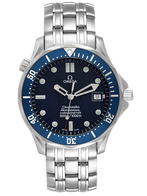 Stainless Steel Omega Seamaster Automatic James Bond