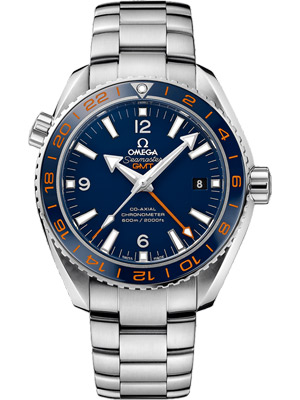 Omega Seamaster Planet Ocean GMT Blue Dial