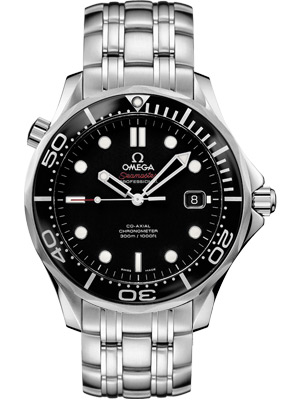 Omega Seamaster James Bond Automatic Black Ceramic Bezel