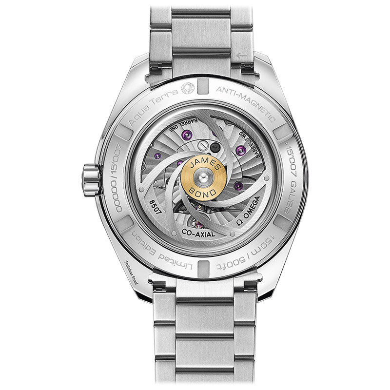 Omega seamaster aqua terra james online bond limited edition men's watch
