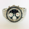 omega speedmaster black and white