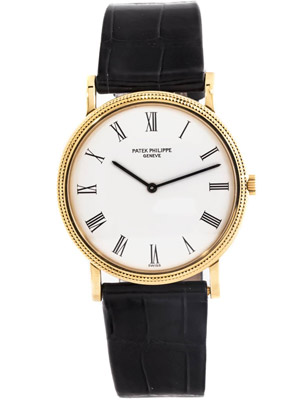 Patek Philippe Calatrava 3520D 18K Solid Yellow Gold Men's Watch