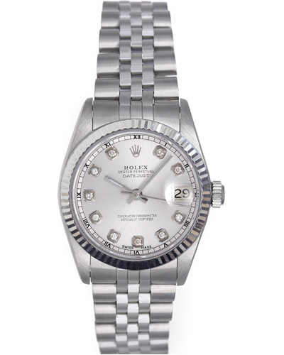Rolex Ladies Watch Datejust 68274 with Diamond Dial
