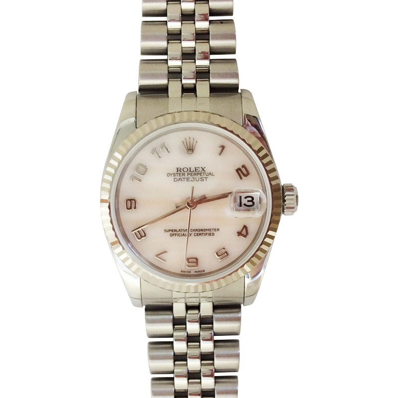 datejust mother of pearl dial