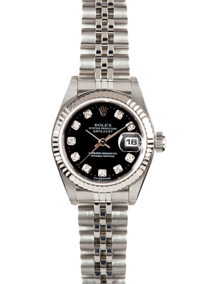 Lady Datejust Black Diamond Dial